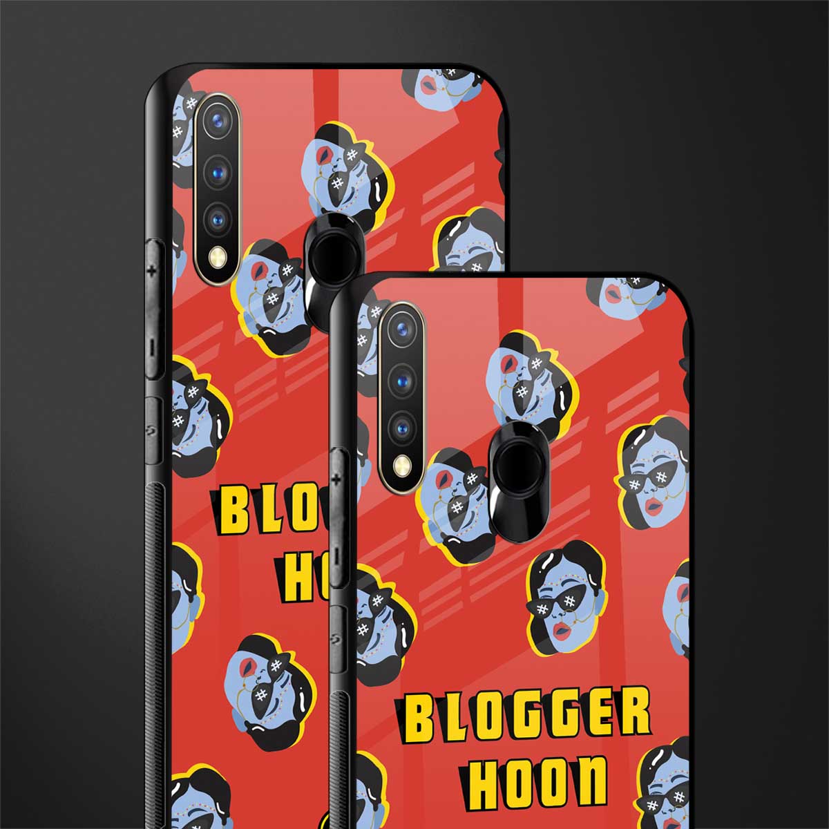 blogger hoon glass case for vivo u20 image-2