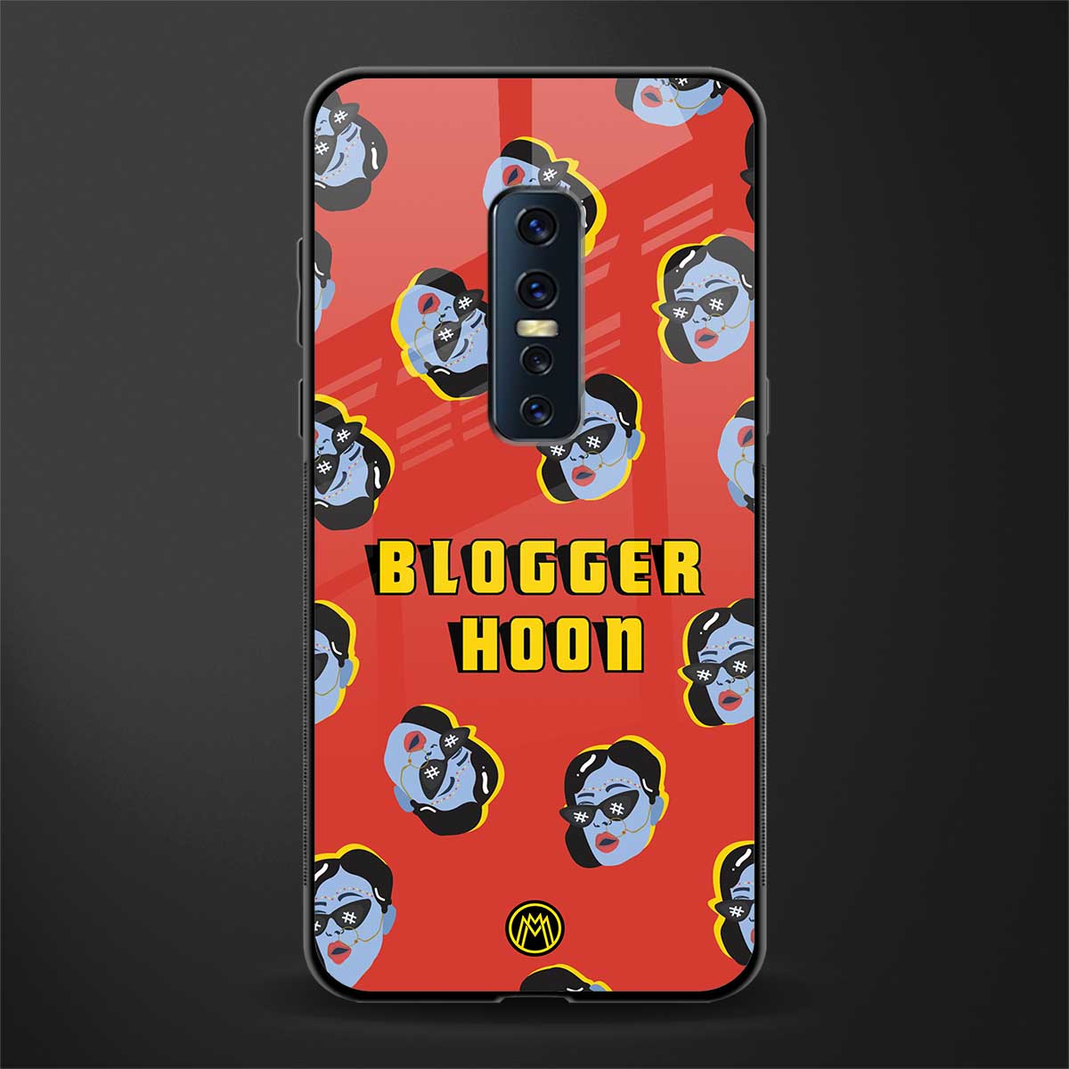 blogger hoon glass case for vivo v17 pro image