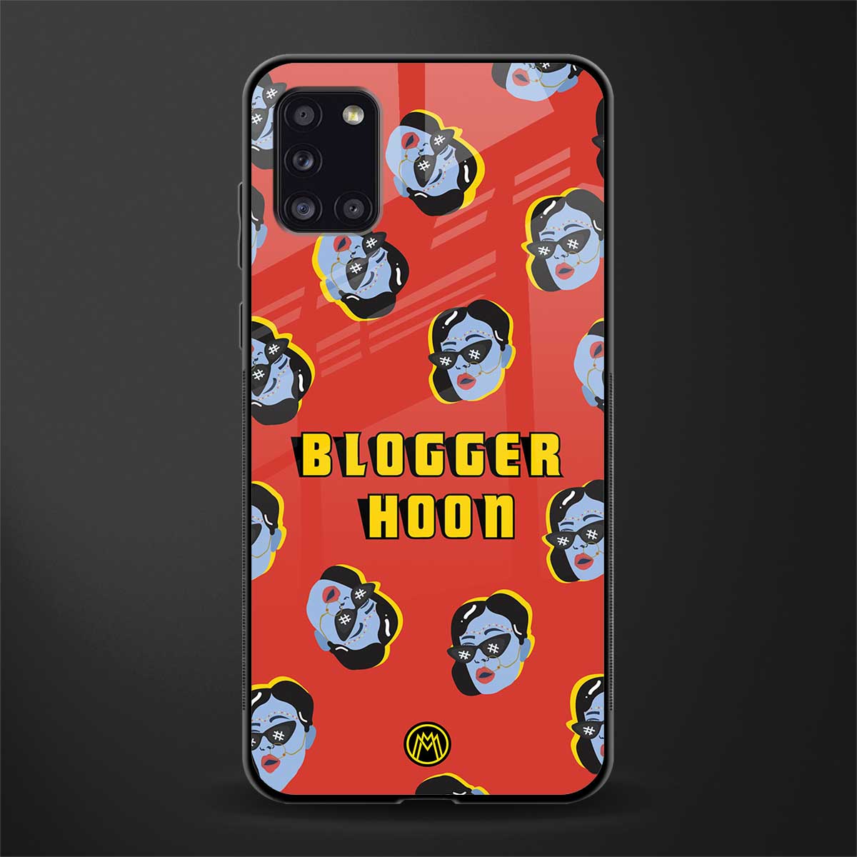 blogger hoon glass case for samsung galaxy a31 image