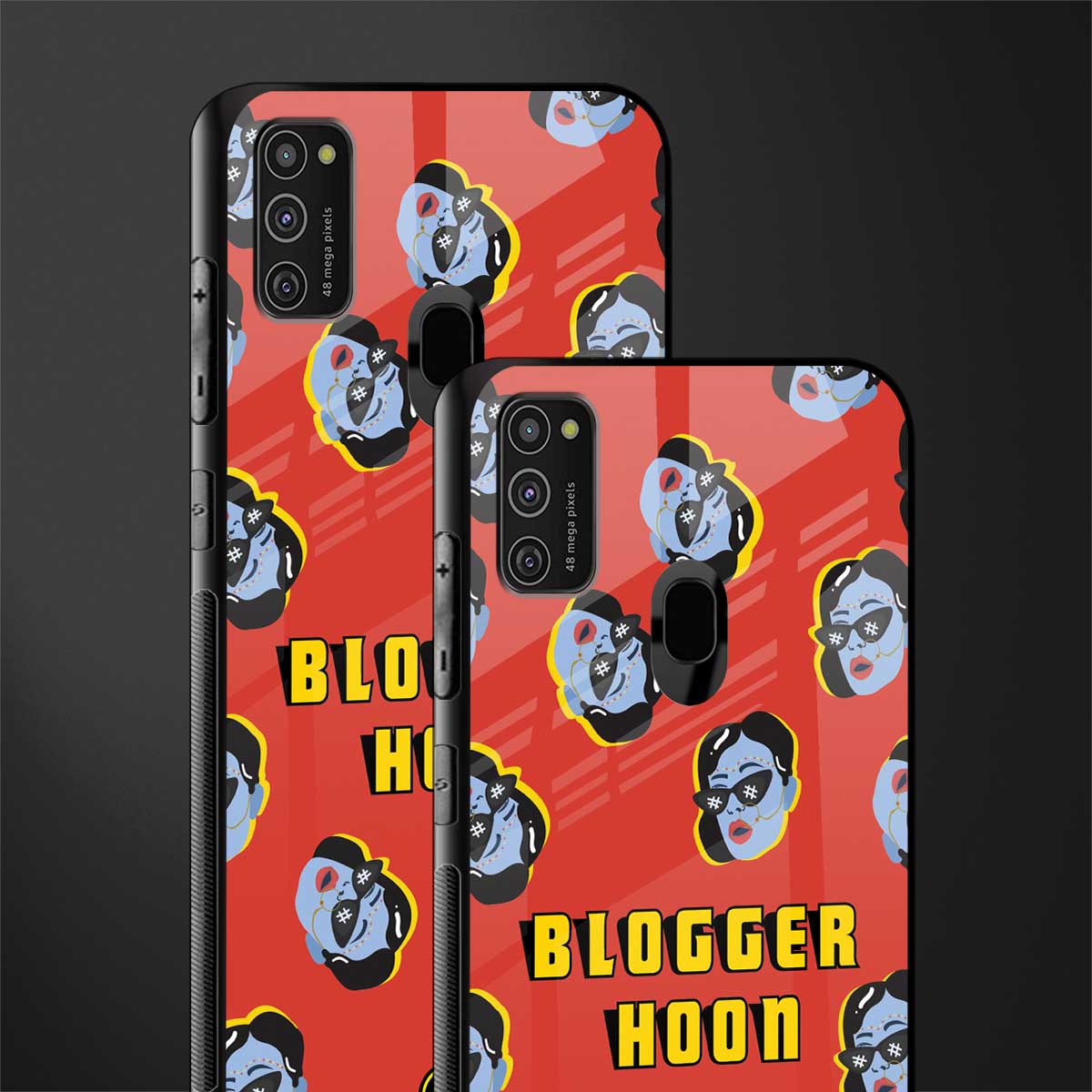 blogger hoon glass case for samsung galaxy m30s image-2