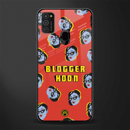 blogger hoon glass case for samsung galaxy m21 image