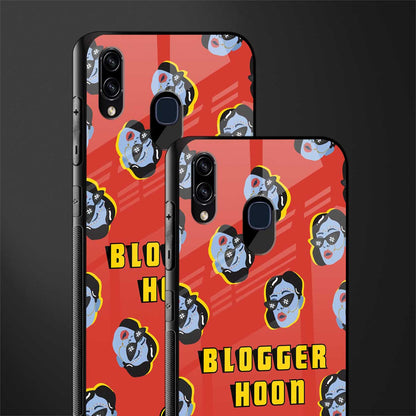 blogger hoon glass case for samsung galaxy a30 image-2
