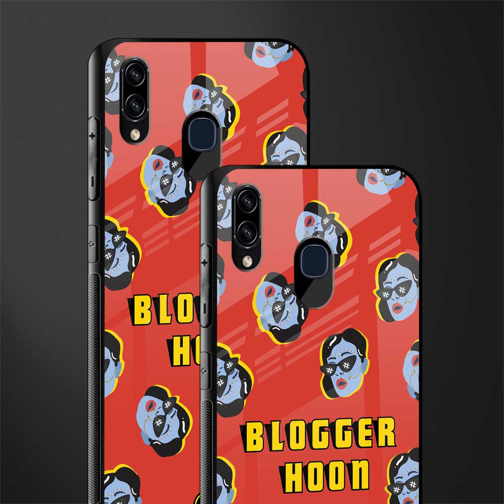 blogger hoon glass case for samsung galaxy m10s image-2