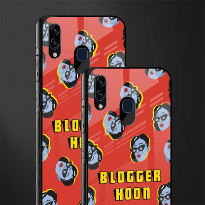 blogger hoon glass case for samsung galaxy m10s image-2