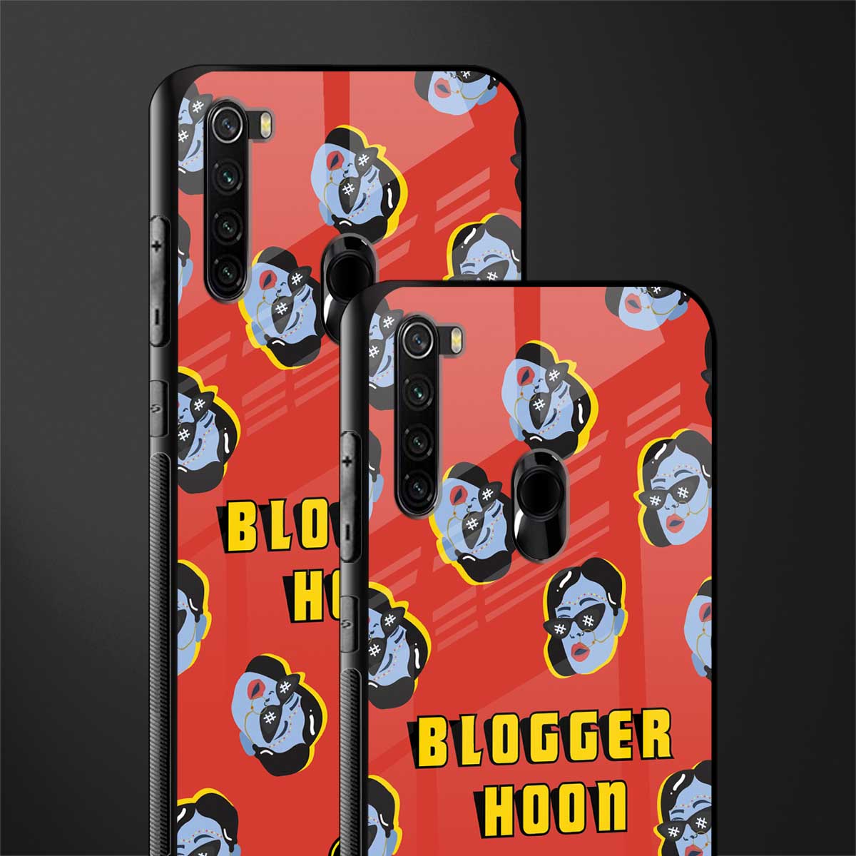 blogger hoon glass case for redmi note 8 image-2