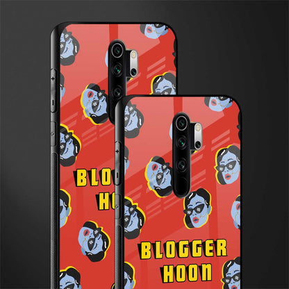 blogger hoon glass case for redmi note 8 pro image-2