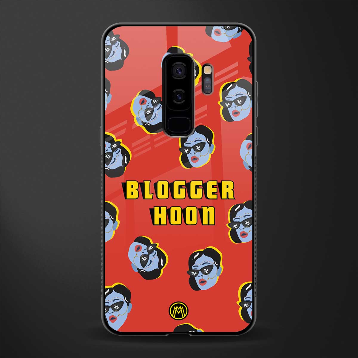 blogger hoon glass case for samsung galaxy s9 plus image