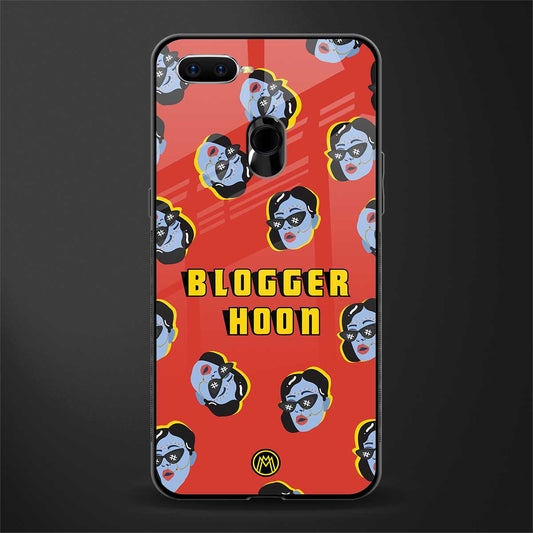 blogger hoon glass case for oppo a7 image