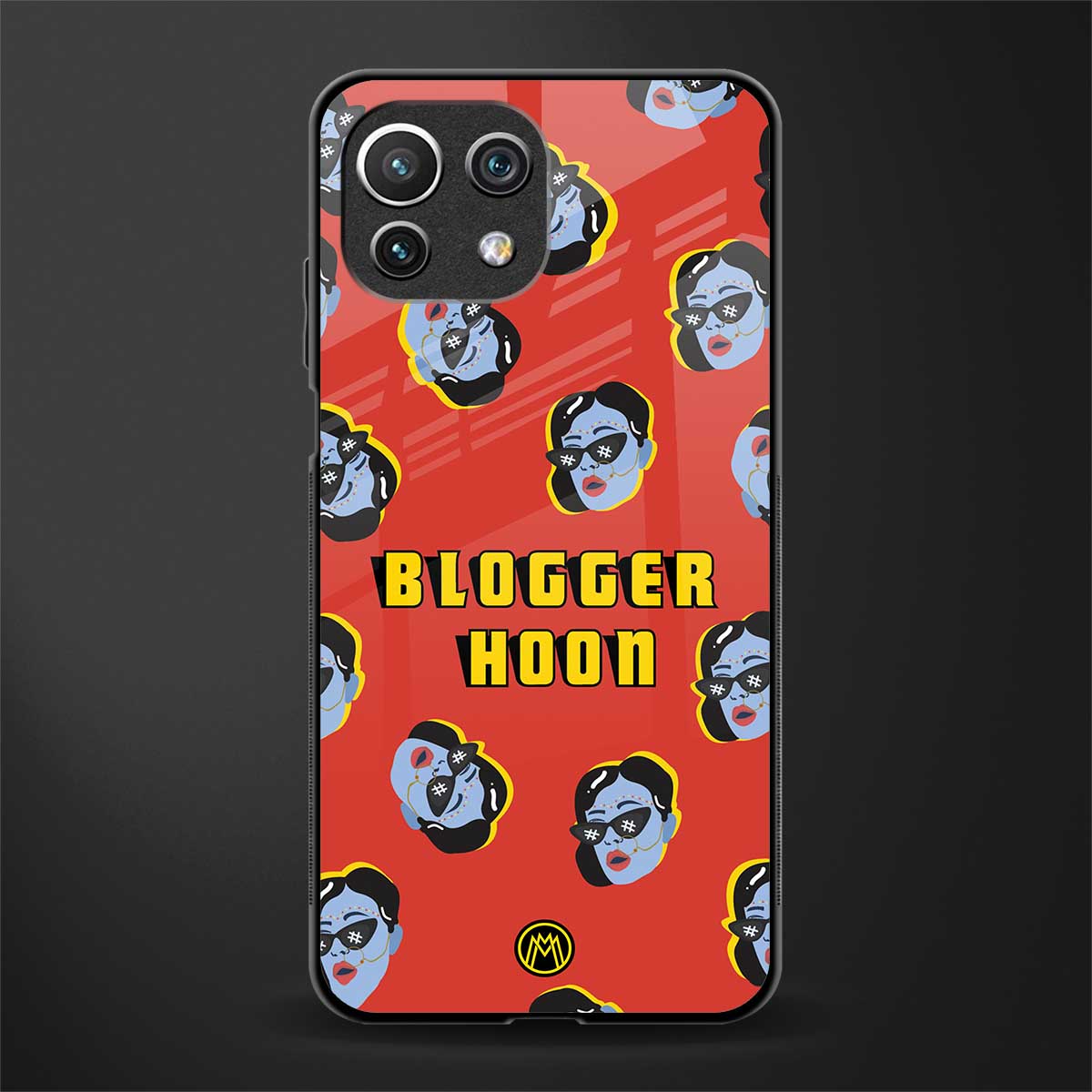 blogger hoon glass case for mi 11 lite image