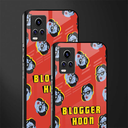 blogger hoon back phone cover | glass case for vivo y73