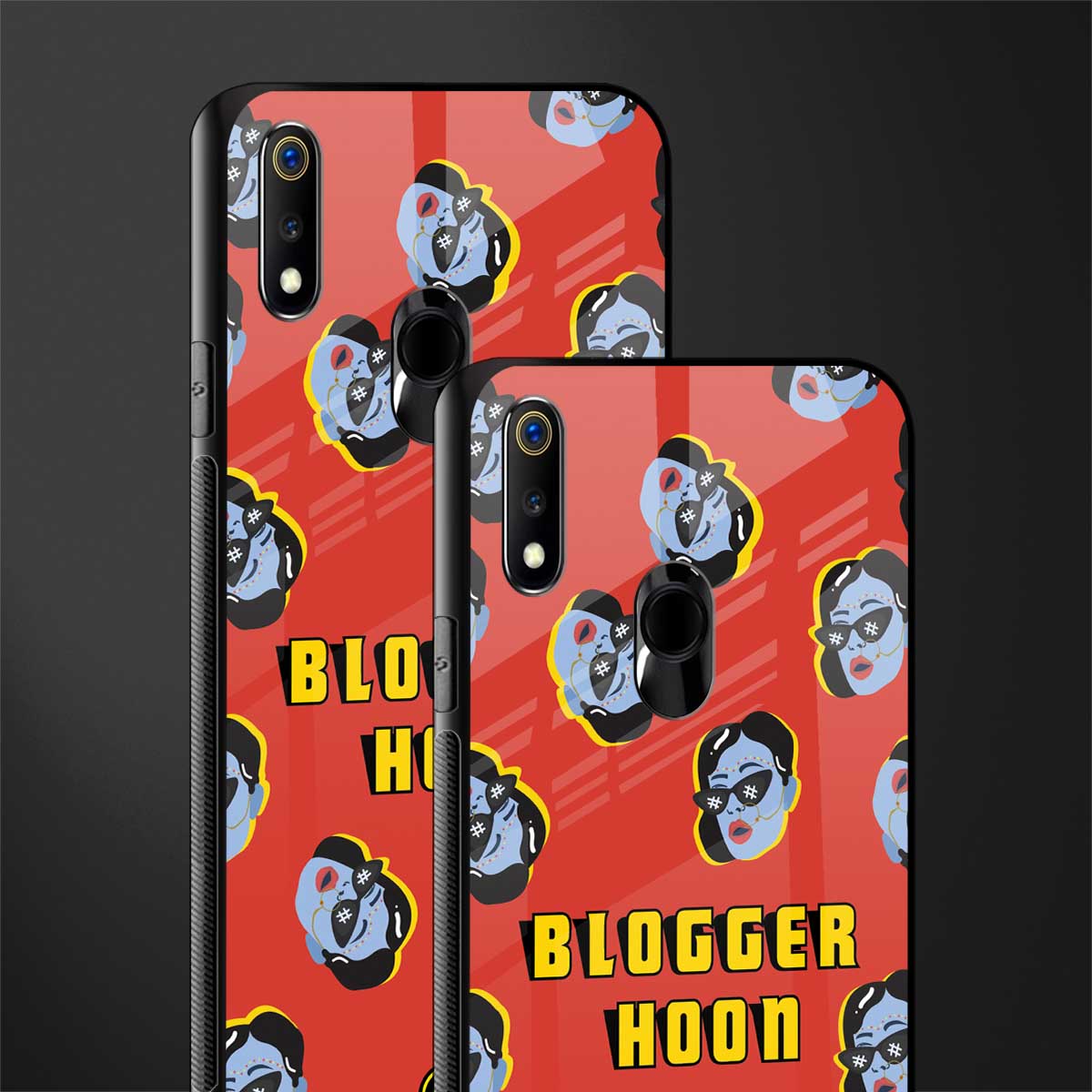blogger hoon glass case for realme 3 pro image-2