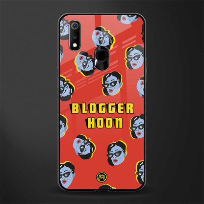 blogger hoon glass case for realme 3 pro image