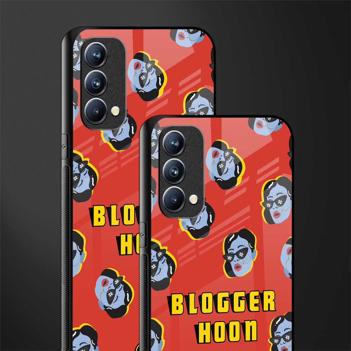 blogger hoon glass case for oppo f19s image-2