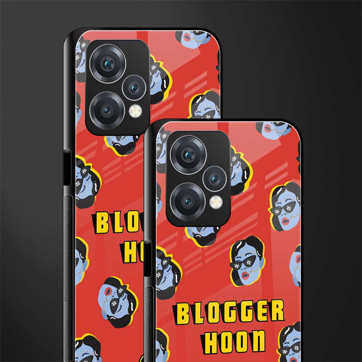 blogger hoon back phone cover | glass case for realme 9 pro 5g