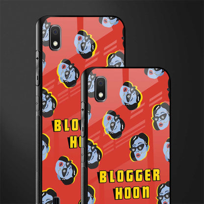 blogger hoon glass case for samsung galaxy a10 image-2