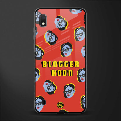 blogger hoon glass case for samsung galaxy a10 image