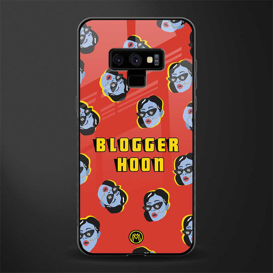 blogger hoon glass case for samsung galaxy note 9 image