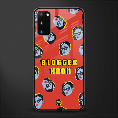 blogger hoon glass case for samsung galaxy s20 image
