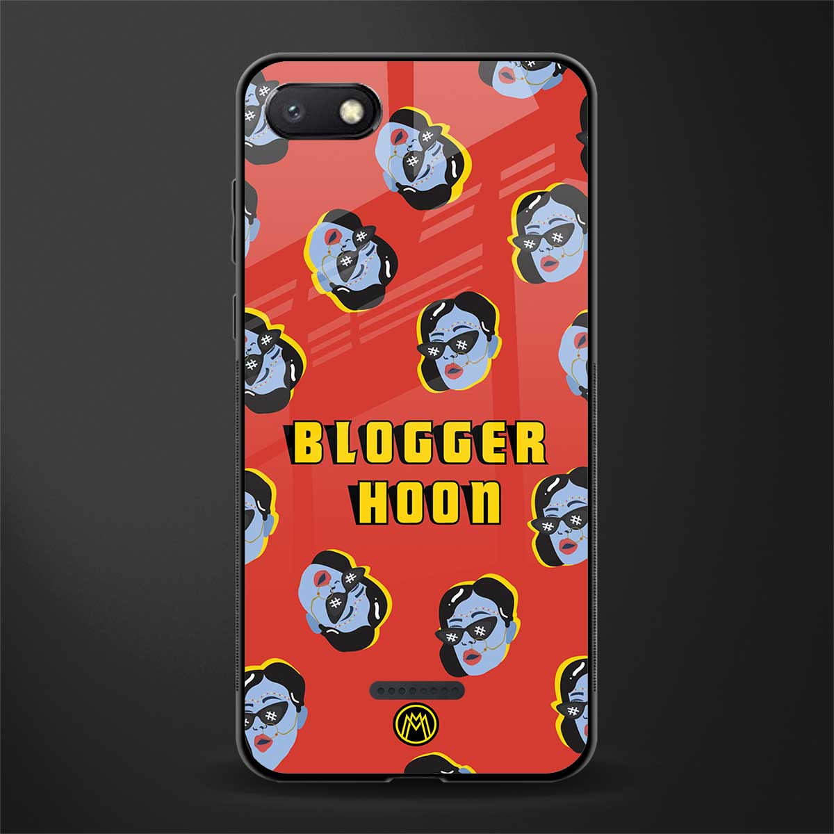 blogger hoon glass case for redmi 6a image