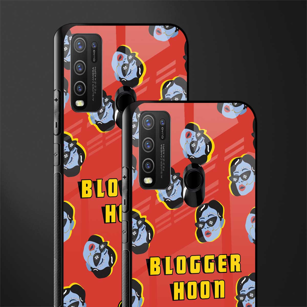 blogger hoon glass case for vivo y50 image-2