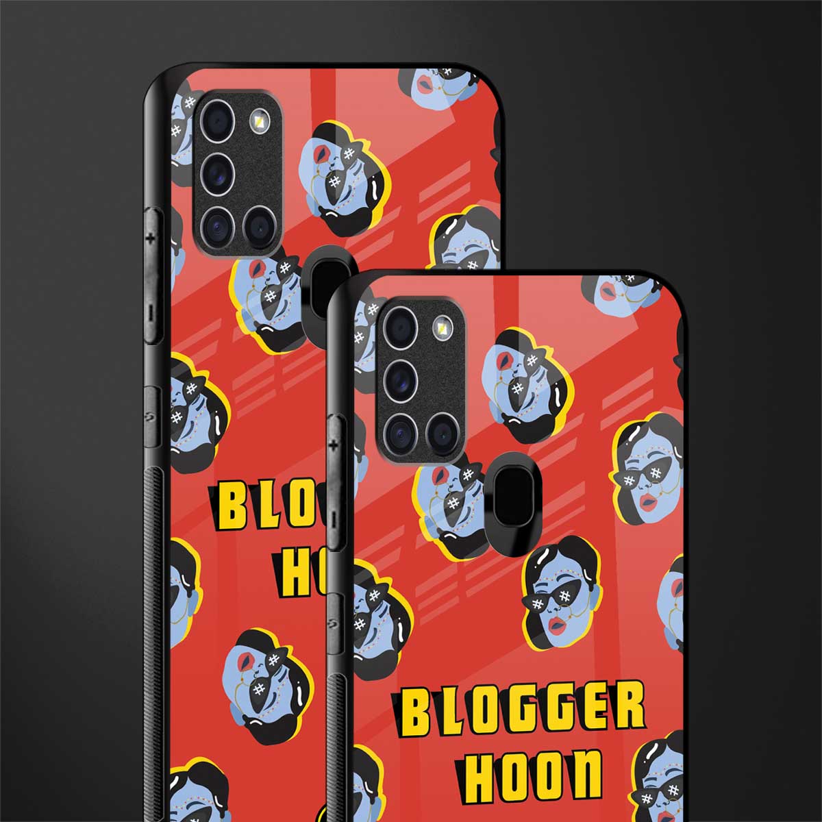 blogger hoon glass case for samsung galaxy a21s image-2