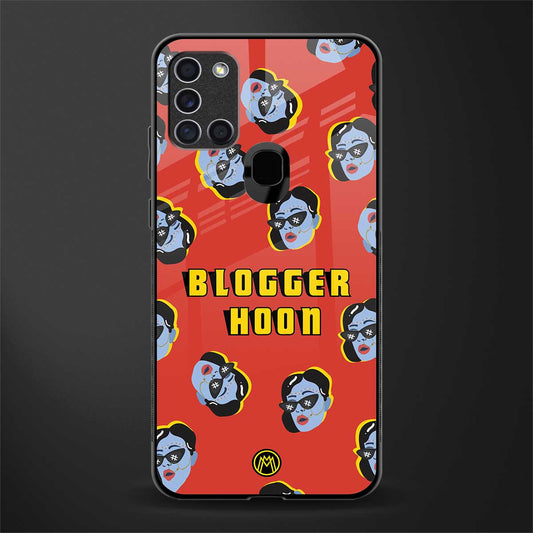 blogger hoon glass case for samsung galaxy a21s image