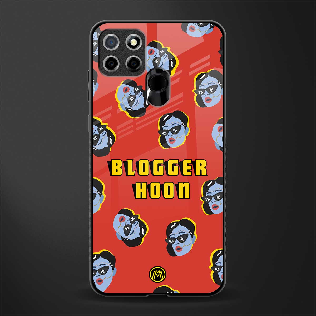 blogger hoon glass case for realme narzo 30a image