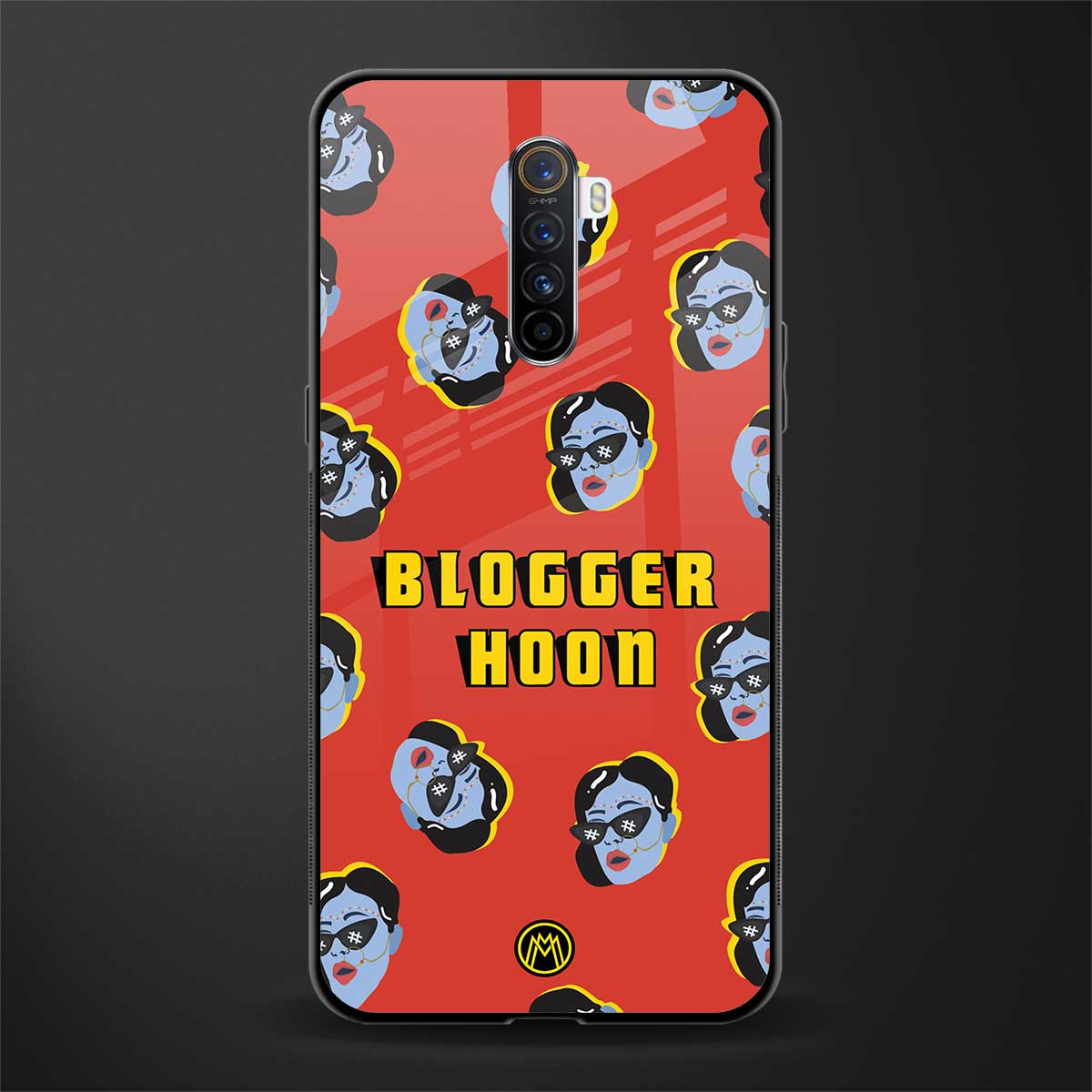 blogger hoon glass case for realme x2 pro image