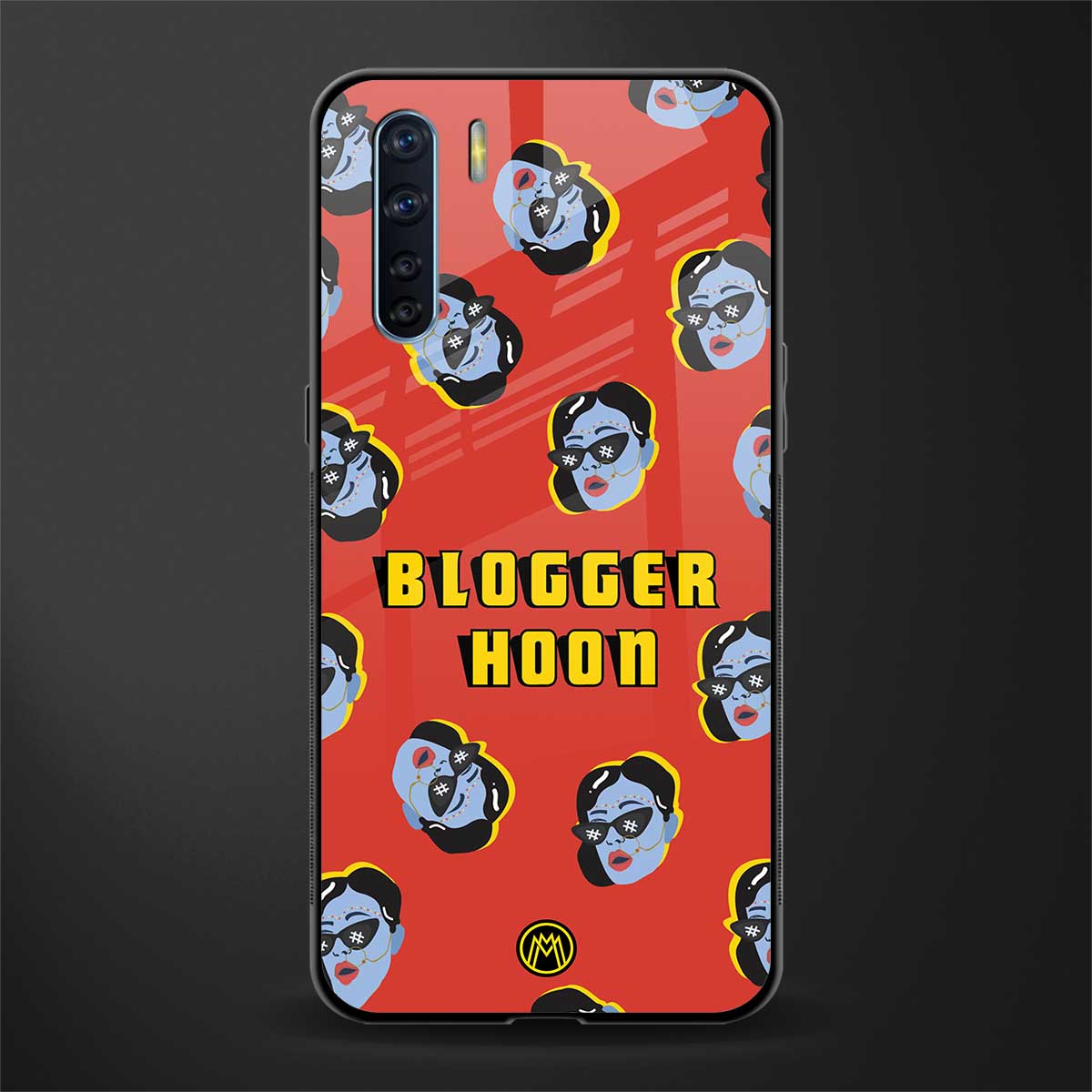 blogger hoon glass case for oppo f15 image