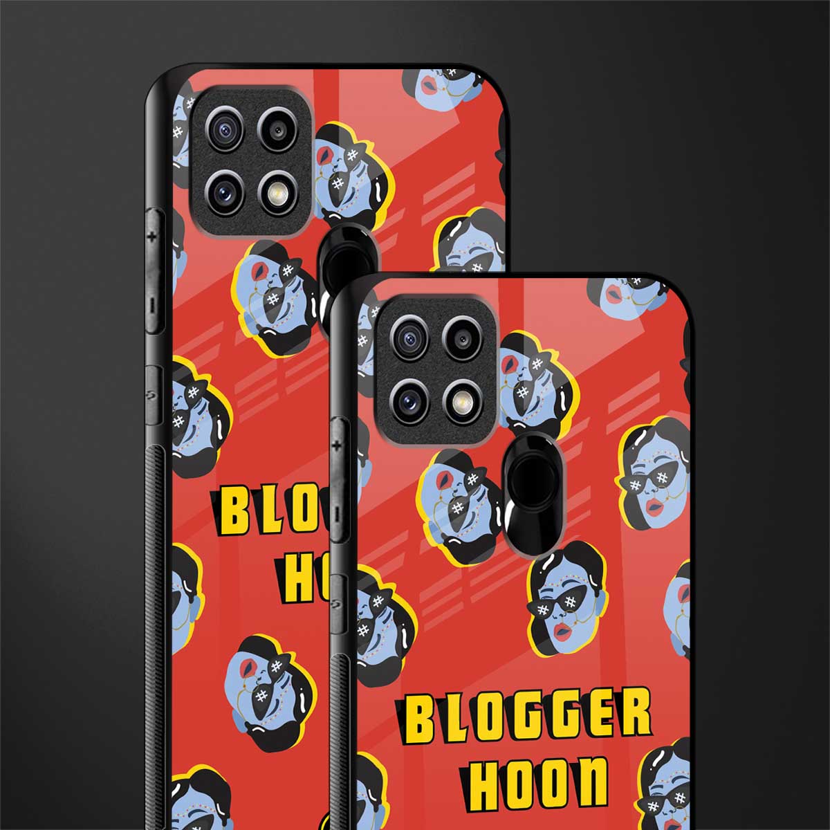 blogger hoon glass case for oppo a15 image-2