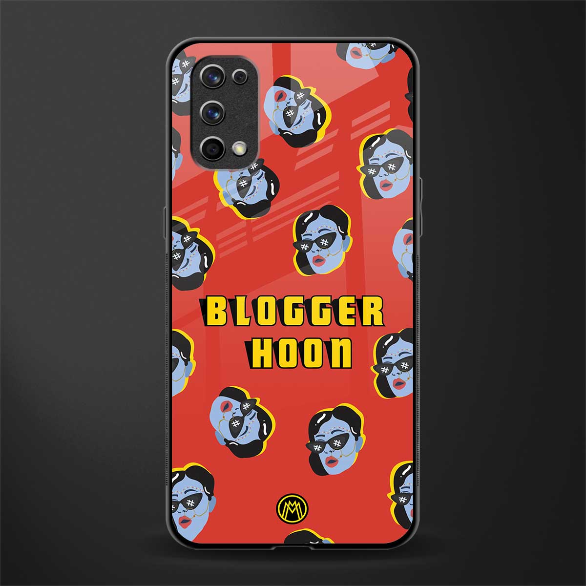 blogger hoon glass case for realme 7 pro image
