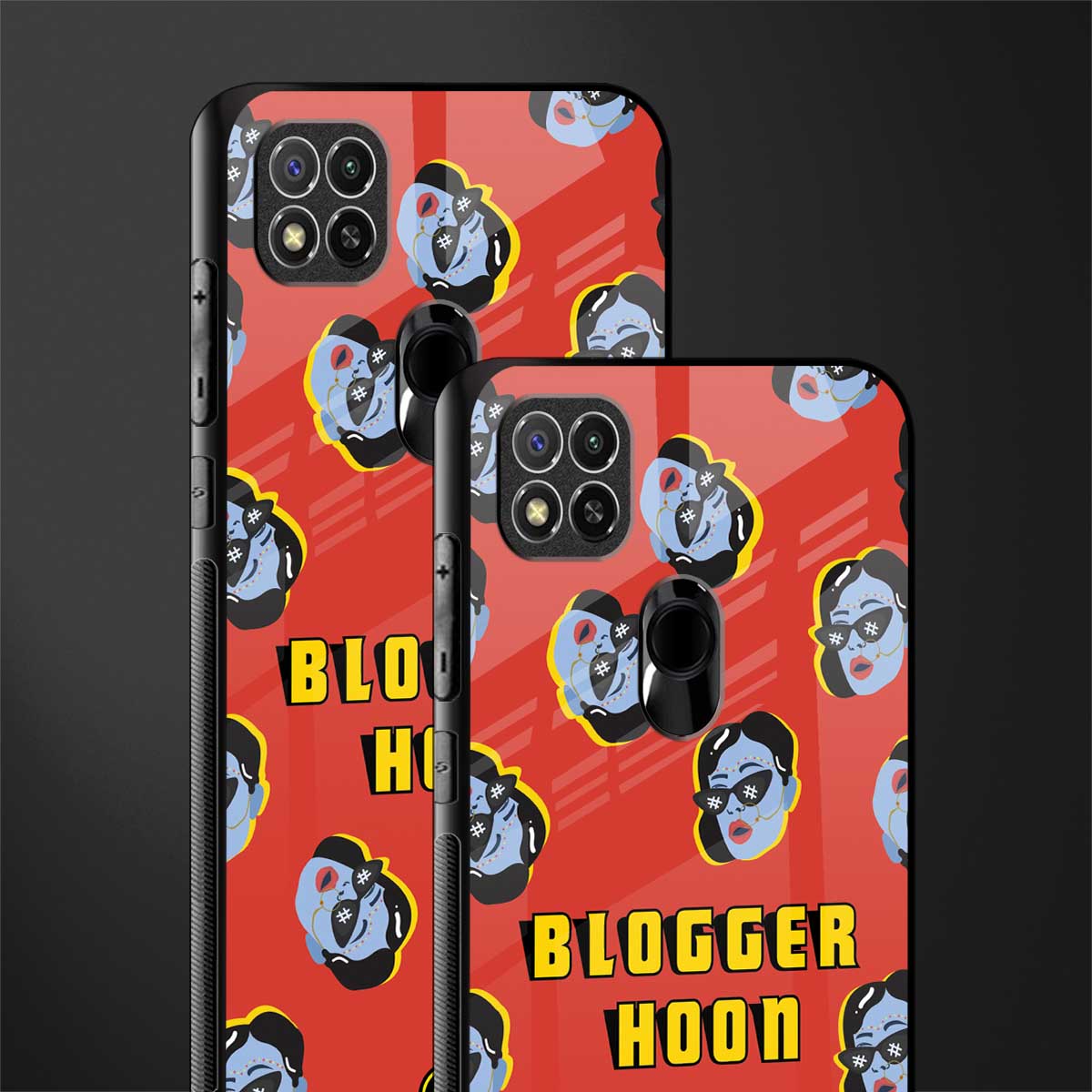 blogger hoon glass case for redmi 9 image-2
