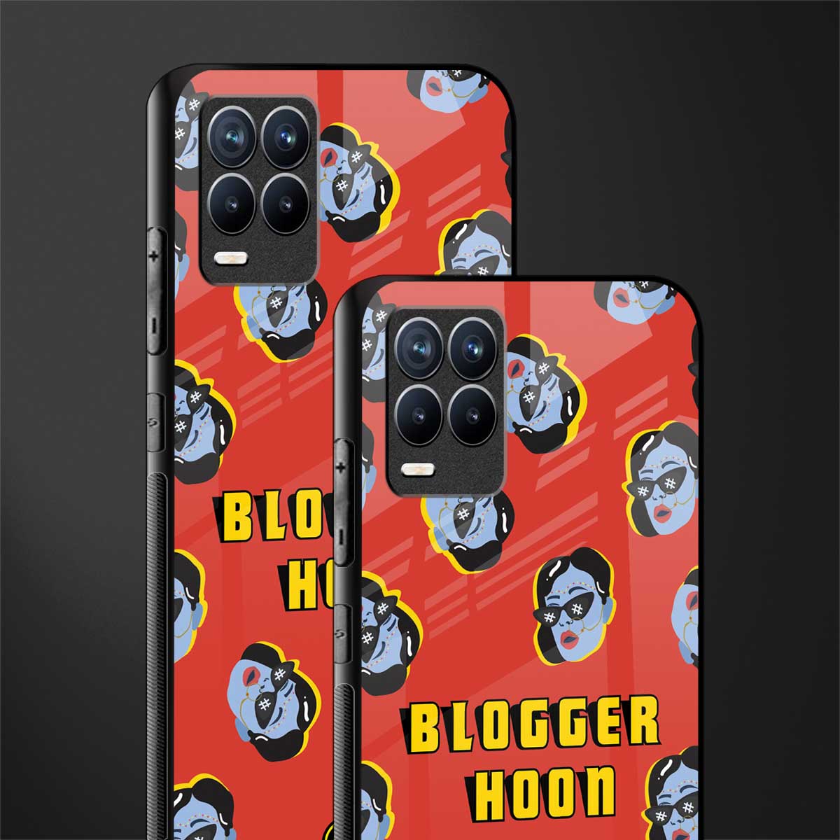 blogger hoon glass case for realme 8 4g image-2