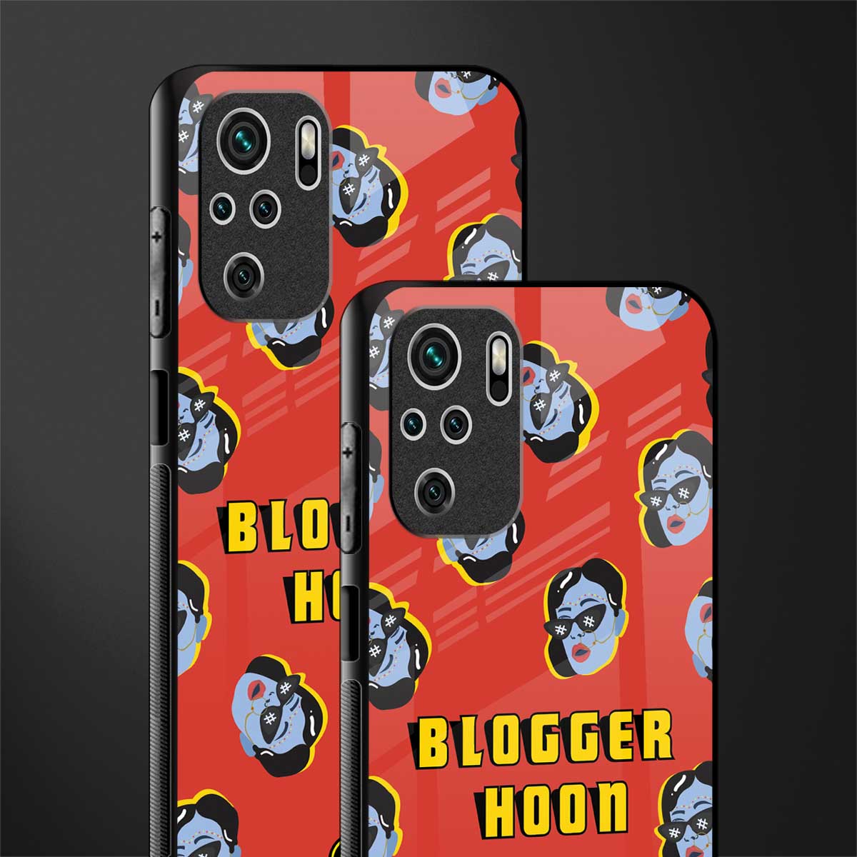 blogger hoon glass case for redmi note 10 image-2