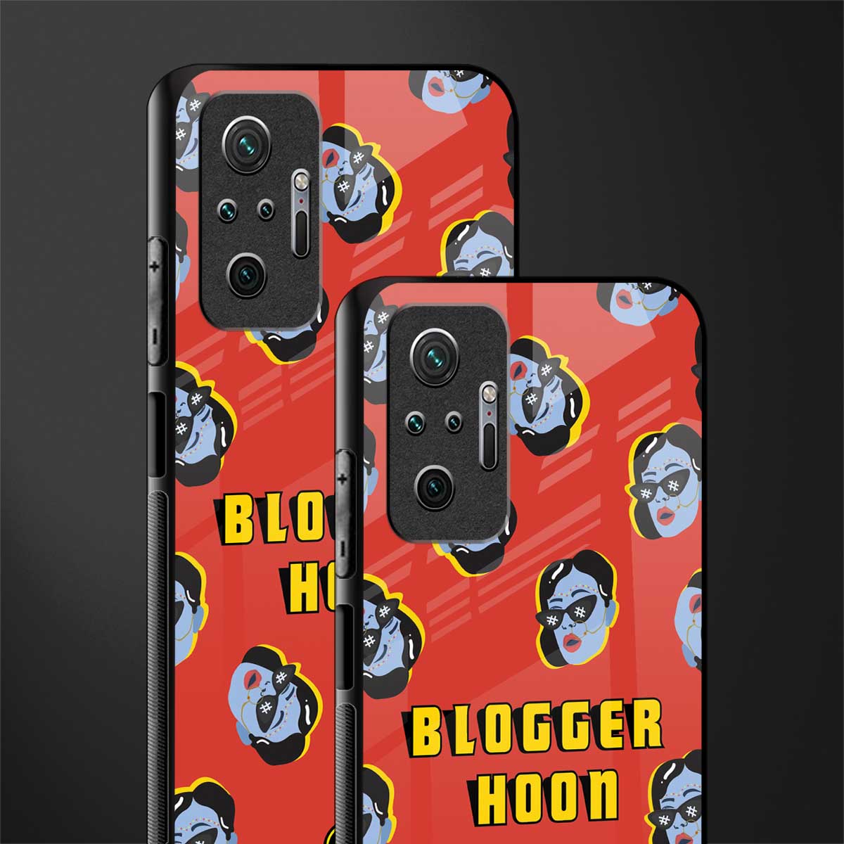 blogger hoon glass case for redmi note 10 pro max image-2