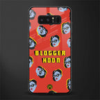 blogger hoon glass case for samsung galaxy note 8 image