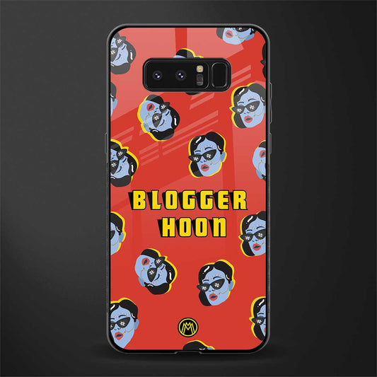 blogger hoon glass case for samsung galaxy note 8 image