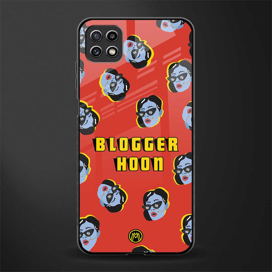 blogger hoon glass case for samsung galaxy a22 5g image