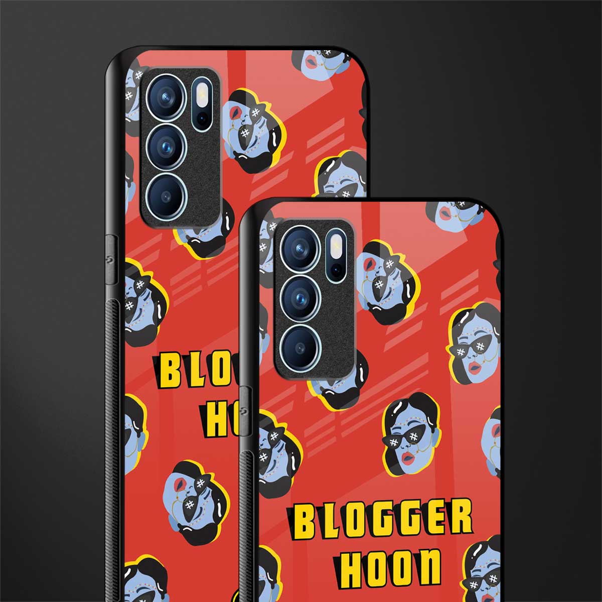 blogger hoon glass case for oppo reno6 5g image-2