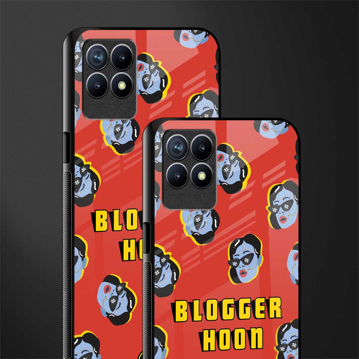 blogger hoon glass case for realme 8i image-2