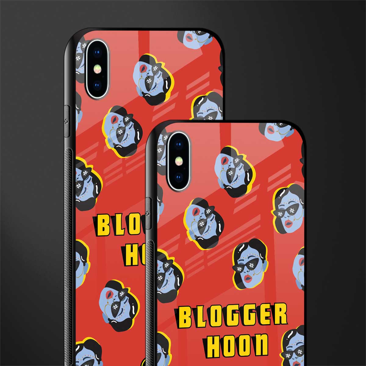 blogger hoon glass case for iphone xs max image-2