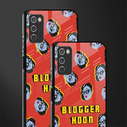 blogger hoon glass case for samsung galaxy a03s image-2