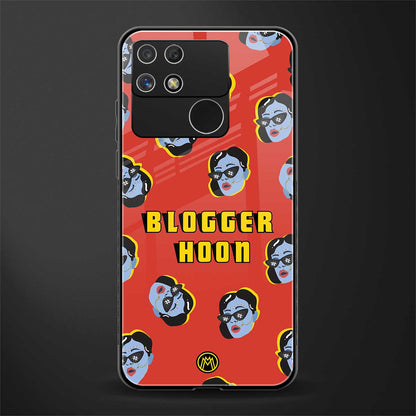 blogger hoon back phone cover | glass case for realme narzo 50a