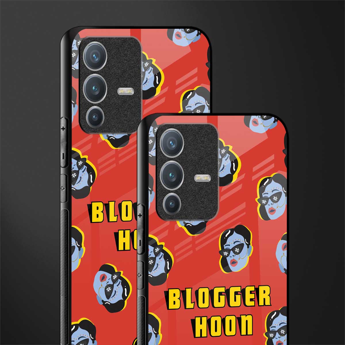 blogger hoon glass case for vivo v23 pro 5g image-2
