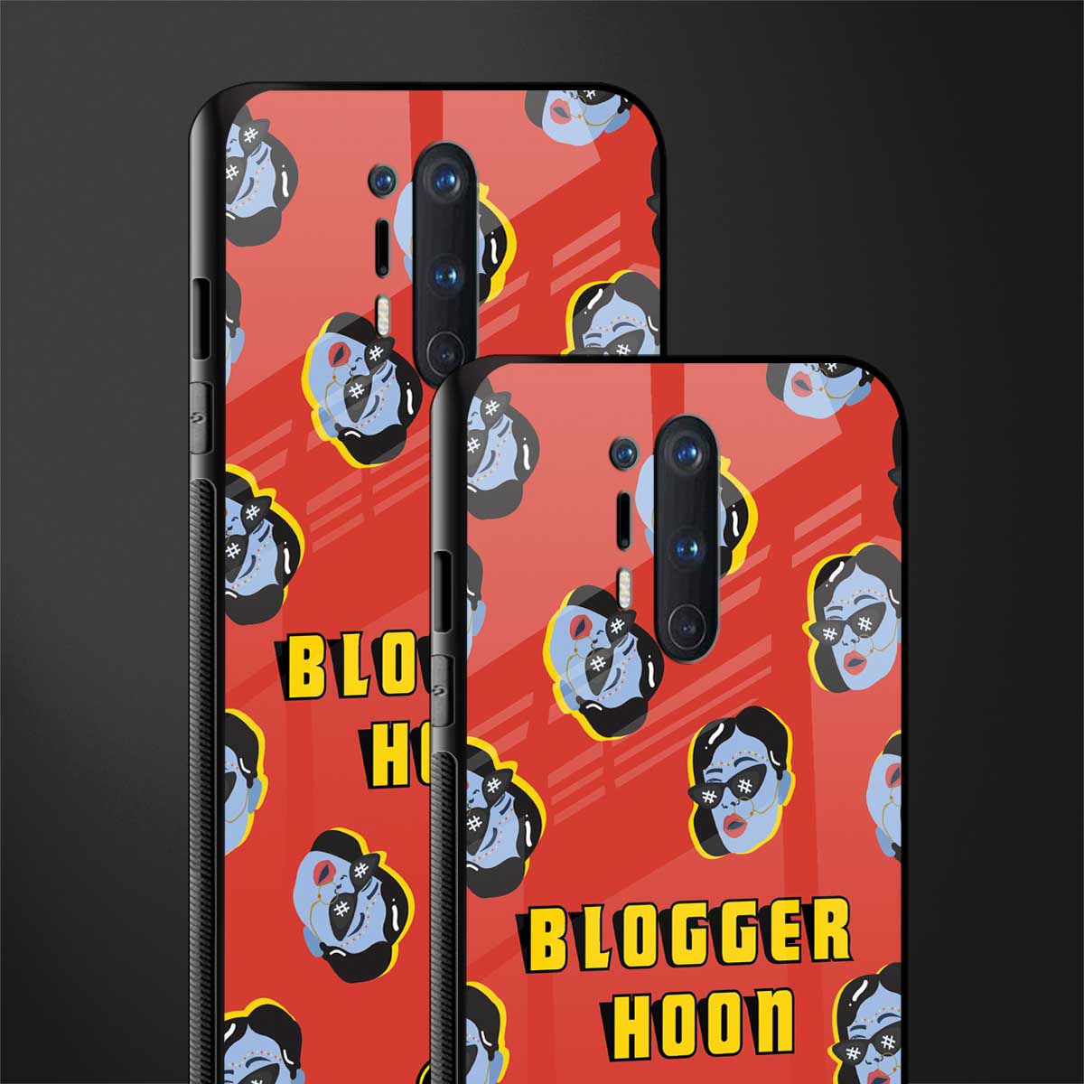 blogger hoon glass case for oneplus 8 pro image-2
