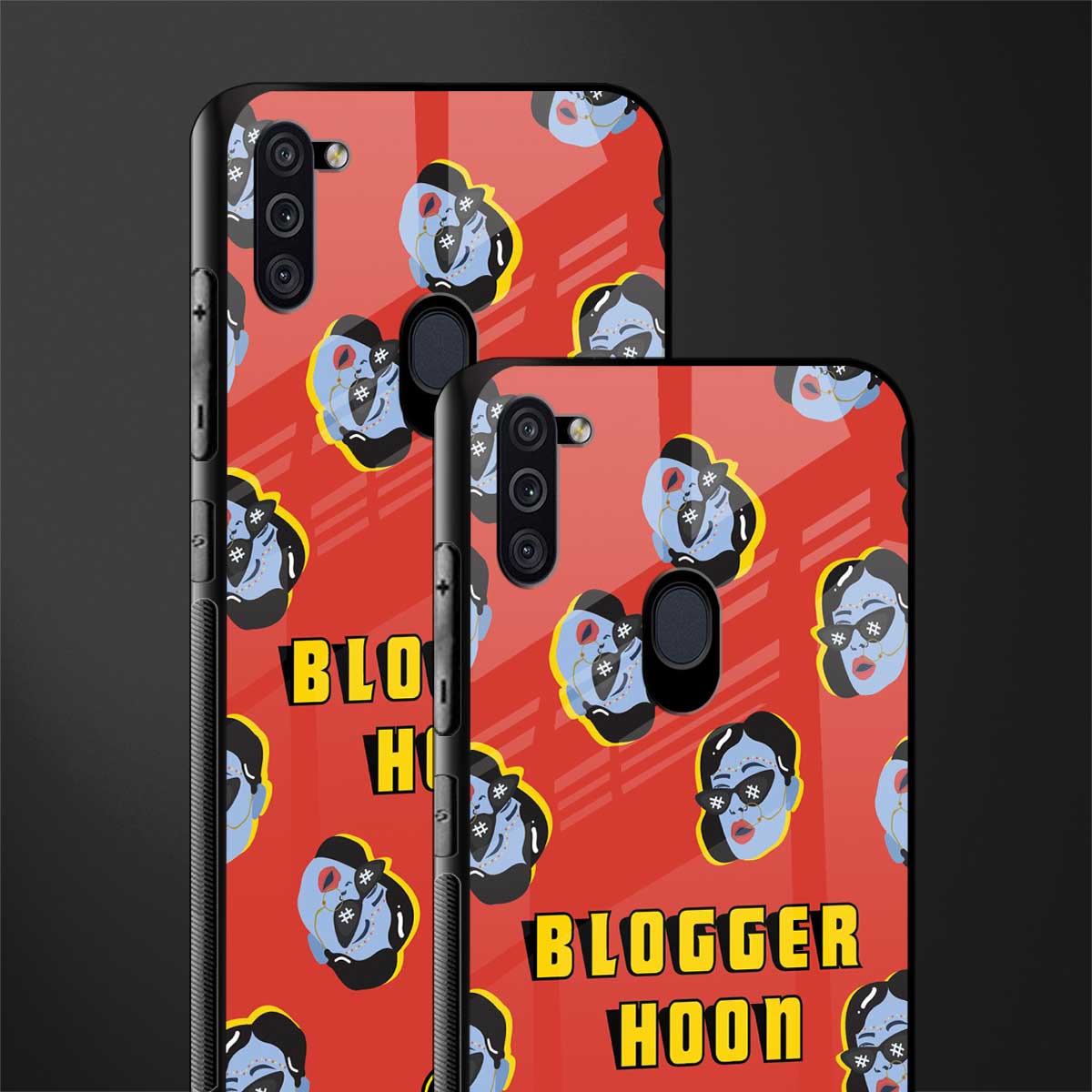 blogger hoon glass case for samsung galaxy m11 image-2