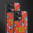 blogger hoon back phone cover | glass case for oppo reno 8