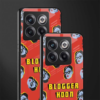 blogger hoon back phone cover | glass case for oneplus 10t