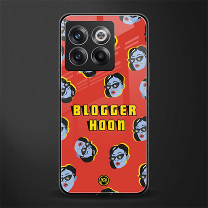 blogger hoon back phone cover | glass case for oneplus 10t