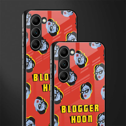 blogger hoon glass case for phone case | glass case for samsung galaxy s23